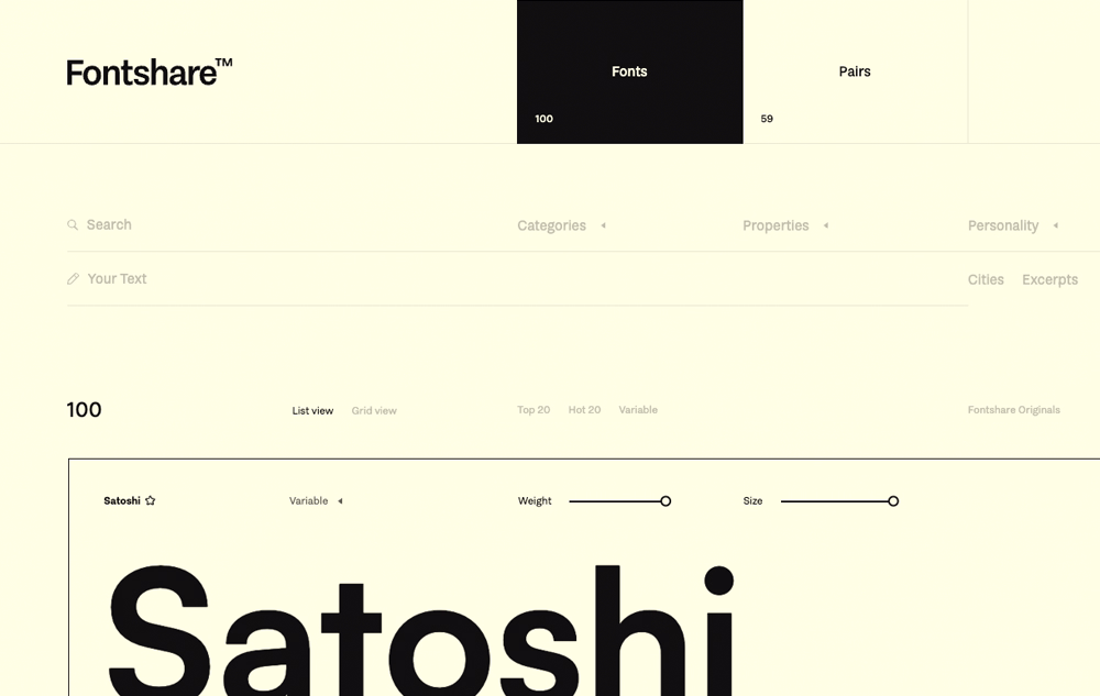 Fontshare.com
