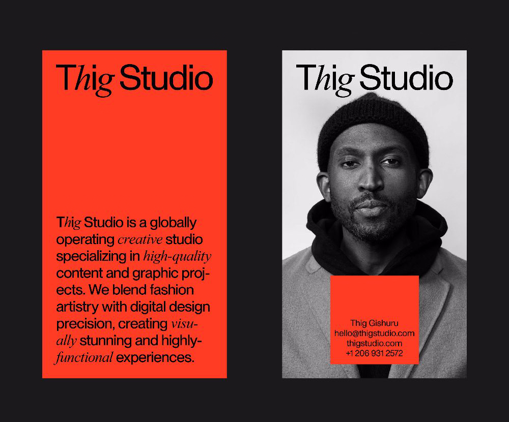 Normas de composición en diseño gráfico. Thig Studio.